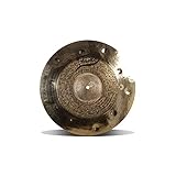 Fame Pure Hybridual Splash 12, Handgehämmertes B20 Bronze Becken, Hybrid Finish, Thin Stärke, Schnelle Ansprache, Komplexer Sound, Professionelle Verarbeitung, Ideal für Studio und Bühne