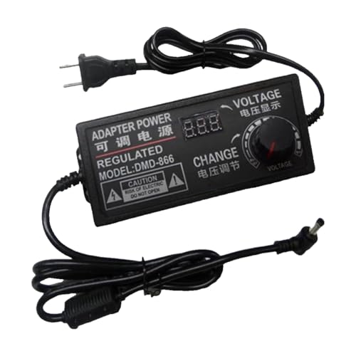 Adaptateur secteur 3-24V 5A réglable avec écran pour stabiliser vos tensions
