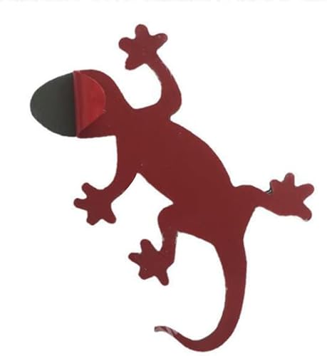 Miniatura 4 de Gecko - Calcomanías decorativas para automóvil, calcomanías de animales 3D, calcomanías impermeables de fibra de carbono, calcomanías modificadas