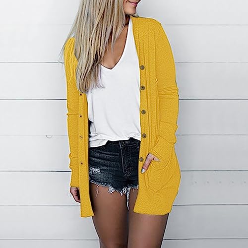 Chaleco para mujer de verano con boton y bolsillos de diseño fluido 3
