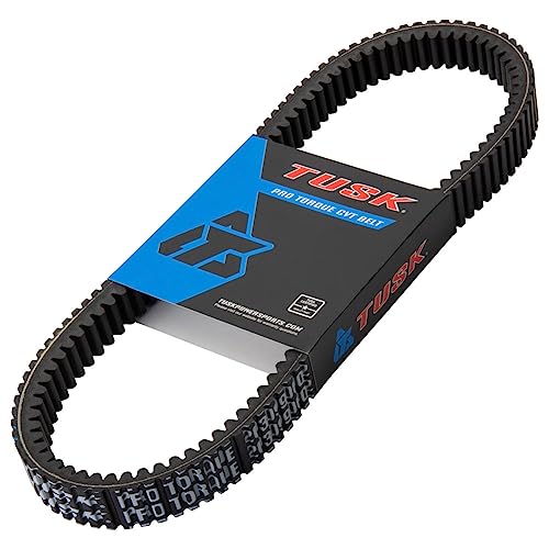 Tusk Pro Torque CVT Aramid Constructed Belt Compatible with Polaris RZR XP/XP4 1000 2015-2023/General XP/XP4 1000 2020-2026 - Withstands High Temperature/Varying Torque Loads - Replaces OEM 3211180
