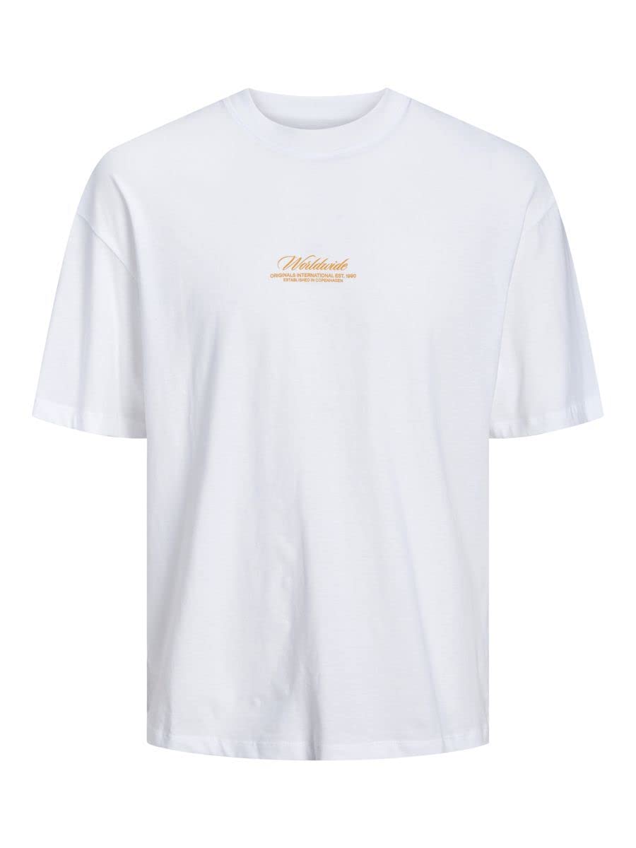 Jack & JonesMen's Jorbrink Studio Photo Tee Ss Crew Neck T-Shirt