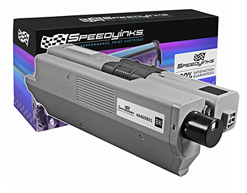 SPEEDYINKS Speedy Inks Compatible Toner Cartridge Replacement for Okidata 44469801 Type C17 (Black) Compatible with Oki C530dn C531dn MC561 MC562w MC890 MC950 MC950 MFP