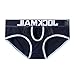JOCKMAIL Mens Briefs Underwear Mens Cotton Classics Briefs Quick Dry Performance Low Rise Briefs (US, Alpha, Large, Regular, Regular, Black)