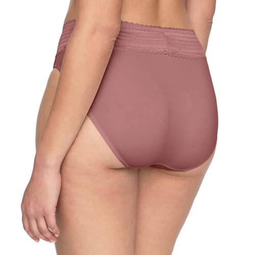 Image of Warner's Women's No Pinching, No Problems Dig-Free Comfort Waist with Lace Microfiber Hi-Cut 5109J