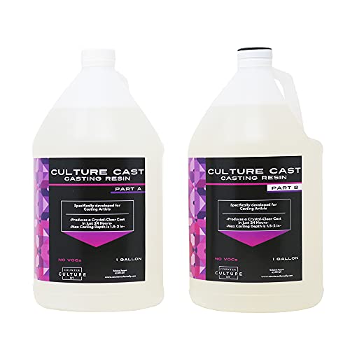 Counter Culture DIY Clear Casting Resin, Culture Cast, 2 Gallon K...