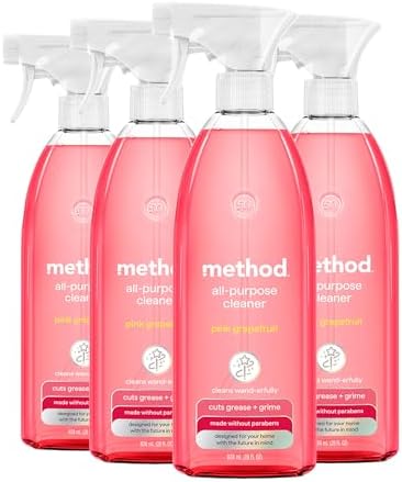 Method All-Purpose Cleaner Spray, Pink Grapefruit - Cuts Grease &...