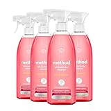 Method All-Purpose Cleaner Spray, Pink Grapefruit, Perfect for Most Counters, Tiles and More, 28 Fl Oz, (Pack of 4)