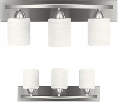 Iluminación de pared moderna estilo Hollywood, barra de luz de tocador de baño, accesorios de iluminación interior de baño con pantalla de vidrio