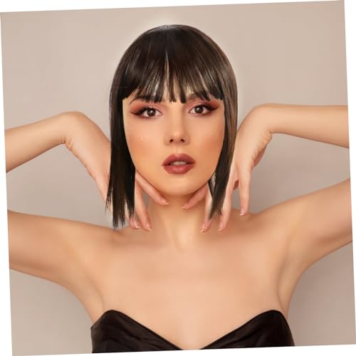 Beatifufu peruca invisível boni natural natu hair perucas de peruca pedaços de cabelo humano extensõ