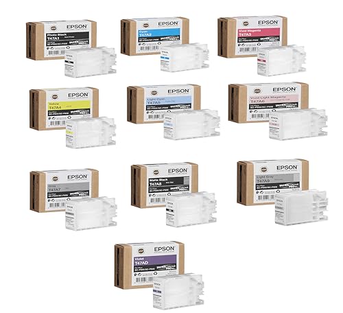 Epson Original Ink Cartridges Complete Set Multipack T47A1, T47A2,...