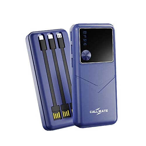 Callmate H66 10000mAh Lithium Ion 3 USB Port Power Bank Inbuilt 3 ...
