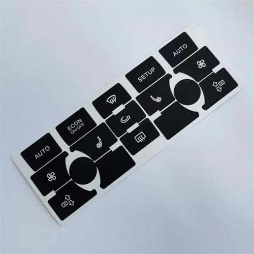 Sticker Bouton Auto pour Réparer les Touches Climatisation