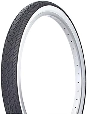 Lowrider Tire Duro 26" x 2.125" Black/White Side Wall DB-7053.
