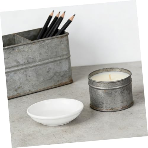 Plato de cerámica GRADENEVE antimanchas de cera para proteger mesas de madera y cristal 7