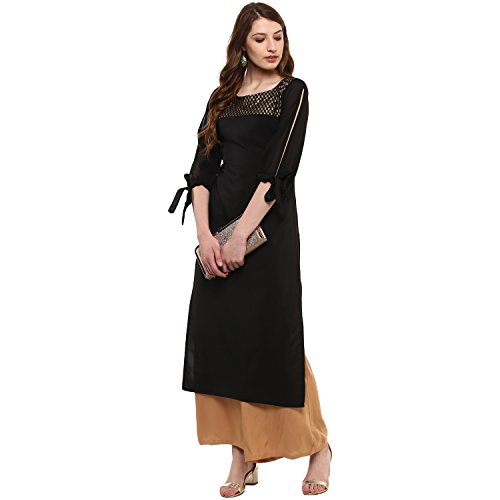 Image of ZIYAA Women's Synthetic Kurta