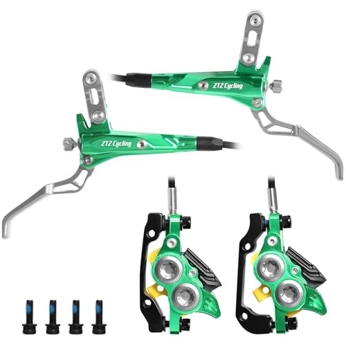 Freins hydrauliques VTT 4 pistons avec plaquettes céramique haute endurance