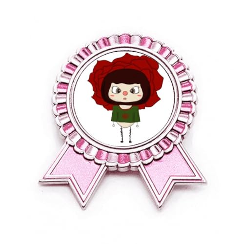 Broche rose Winner Award Medal le cadeau idéal pour célébrer un moment unique