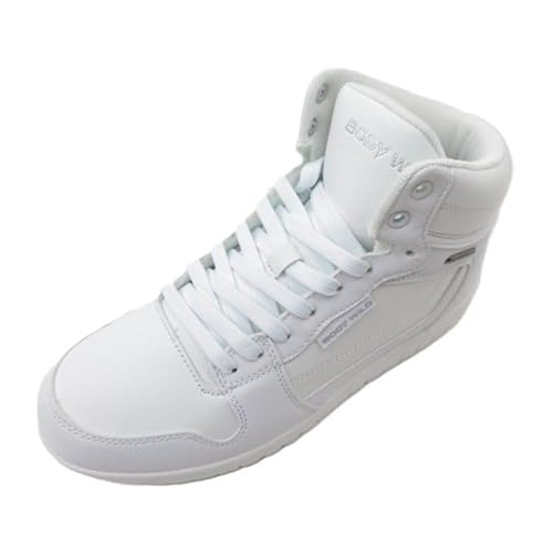 BODY WILD �{�f�B���C���h �a�k�r�T�T�S�W �u���b�N(BK) �z���C�g(WH) ���f�B�[�X �X�m�g�� �h�� �n�C�J�b�g �X�j�[�J�[ �h�� ���[�X�A�b�v �ʋ� �ʊw (�z���C�g, ���{�̌C�̃T�C�Y���@, ��l, ���l, 22.5 cm)