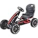 Produktbild Actionbikes Motors GoKart Abarth FS595 | Lizenziert - Kettcar - Go Kart - Kinderauto mit Handbremse - Go Cart - Kinder GoKart - Tretauto - Kart - Kinderfahrzeug - Auto für Kinder ab 3 Jahre (Schwarz)