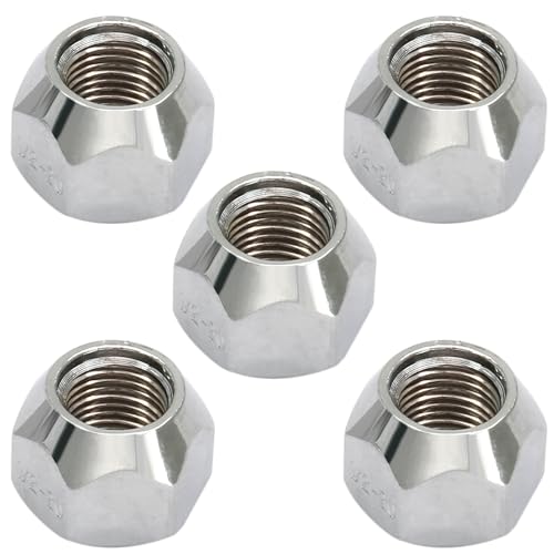 Hordion 5pcs 1/2-20 Inch Trailer Lug Nuts, 509 Tire...