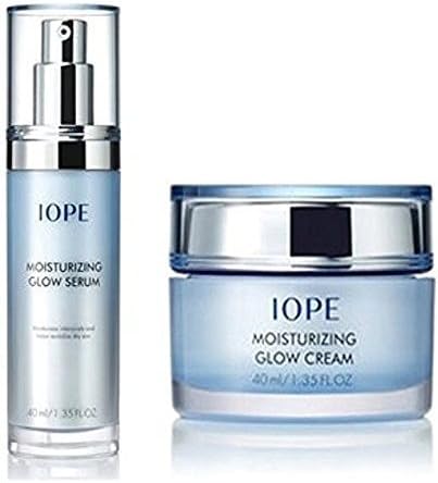 IOPE Moisturizing Glow Serum and Cream with Free gift