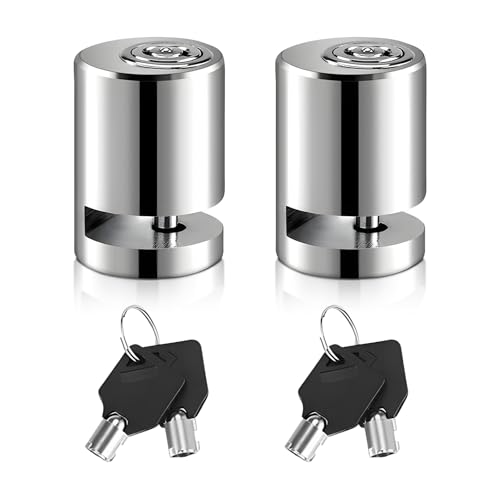 KVAEY 2PCS Motorcycle Disc Brake Lock with Keys