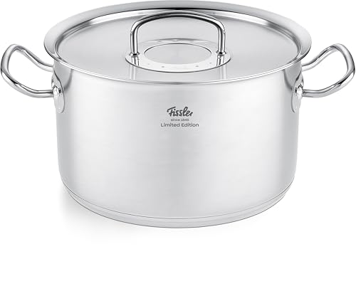 Fissler Original-Profi Collection Retro/limitiertes Edelstahl-Kochtopfset, 5-teilig, inkl. Metall-Deckel - Induktion