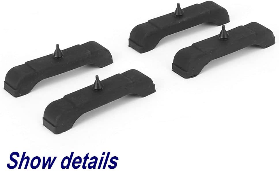 PIT66 Radiator Pad Insulators Rubber Mounting Cushion, Compatible with 68-82 Chevy GMC Buick Kit
