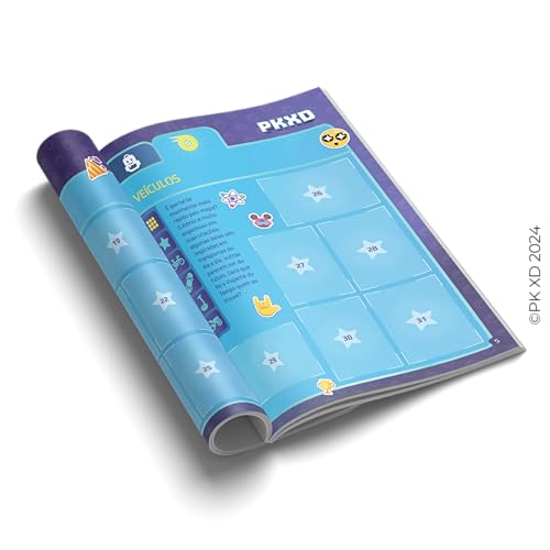 Kit Livro ilustrado oficial PK XD + 10 envelopes + Brinde