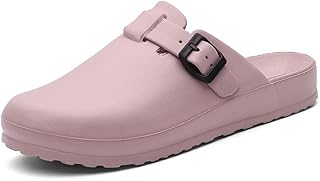 Sandalias para hombre, sandalias de verano, zuecos de goma EVA, unisex, zapatos de jardín, color negro, playa, zapatos planos Baotou