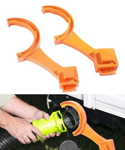 Image of SCUARI 2PCS Cleanout Plug Wrench, RV Sewer Hose Wrench, 3-Inch & 4-Inch, RV Accessories