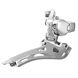 Umwerferkörper aus Aluminium Umwerfer Veloce 9s/10s 2-fach FD11-VLS2C5 Schellenvers. 35mm, silber (1 Stück)