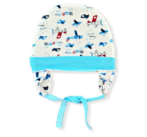 Image of BRANDONN Newborn Baby's Cotton Cap Mitten Bootie Set 0-6 Months, Pack of 1 (0-6 Months)