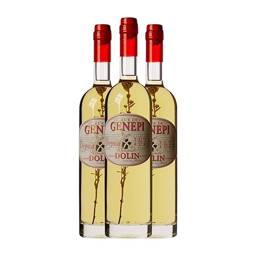 Orujo Dolin Genepi Aguardiente 70 cl (Caja de 3 Botellas de 70 cl)
