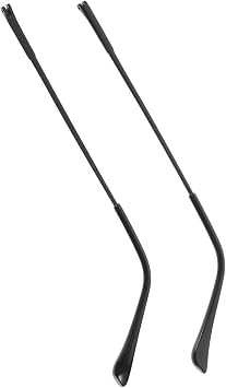 1 Pair Glasses Replacement Temples Eyeglass Temple Arms Sunglasses Temple Sunglasses Arm Replacement Eyeglasses Arm Glasses Arms Legs Sun Glasses Alloy Reading Glasses Double Teeth