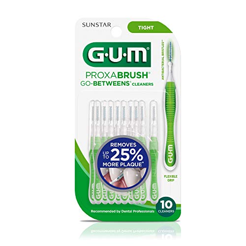 image for GUM Proxabrush Go-Betweens - Tight - Interdental Brushes - Soft Bristl