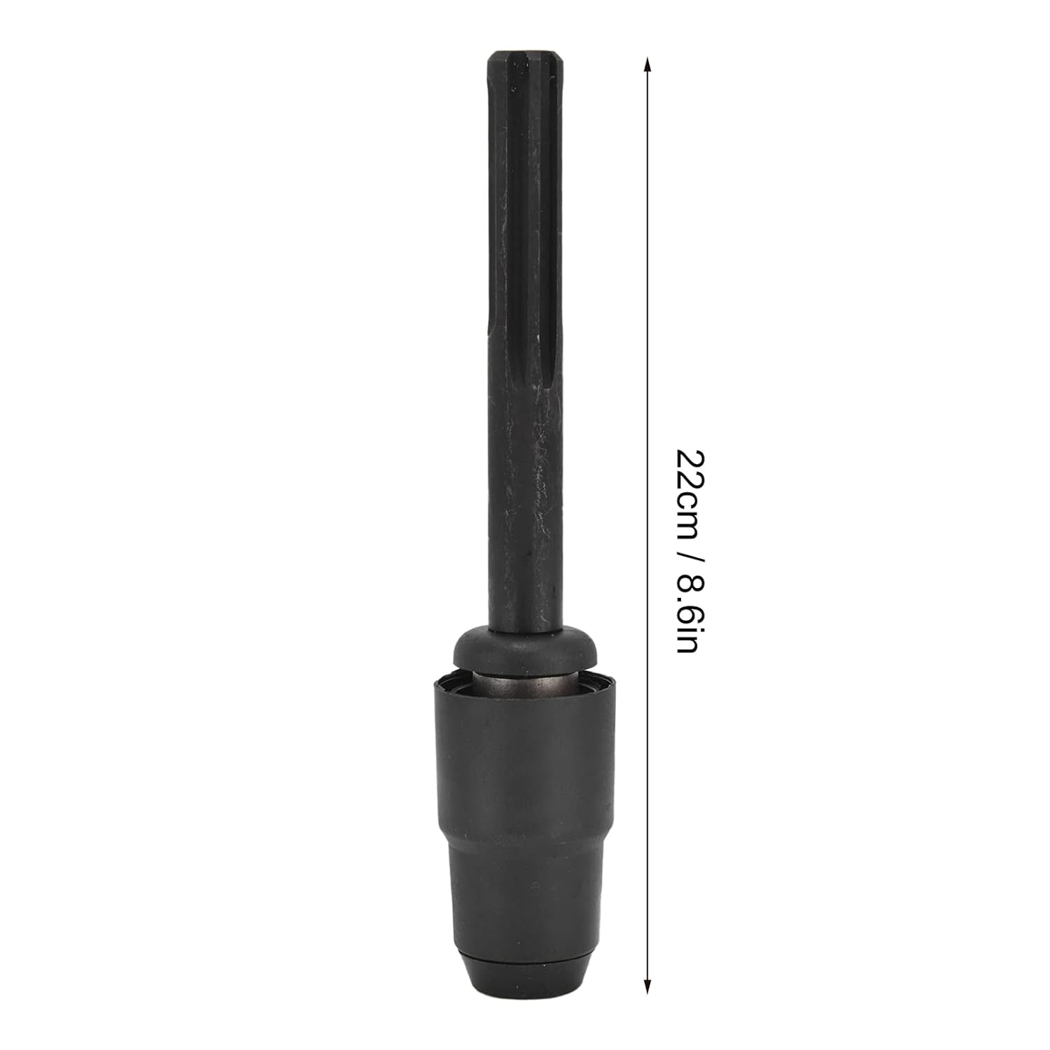 Converter, Alloy Steel Collet Extension Chuck Adaptor, Electric Drill Accessories for Precise Drilling, Glossy Adaptor with 5 Pit Design for Easy