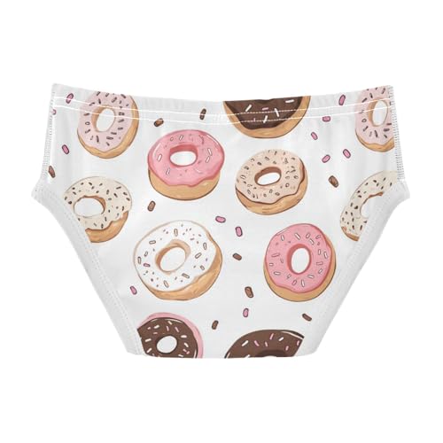 Wusikd Cute Doughnuts Boys' Underwear Cotton Boys Briefs Soft Toddler Underwear 2T2