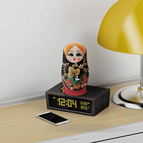 Tomaibaby 5 Stücke Holz Matroschka Puppen Figuren Valentinstag Deko Objekt Matrjoschka Dekofigur Matryoshka Russische Holzfiguren Spielzeug Silvester Tischdeko für Hochzeit Geschenke