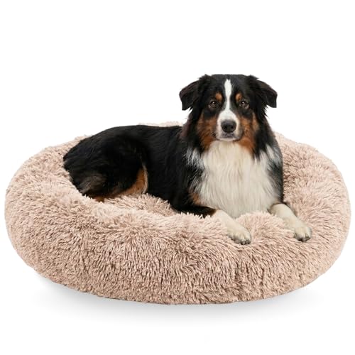 Active Pets Premium Large Donut Dog Bed, Fits Up to