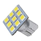 ピカキュウ LED T10 T字型 150ルーメン 日亜化学工業製素 9連 ルームランプ用LEDウエッジバルブ ホワイト 6500K 1個 11-H-21