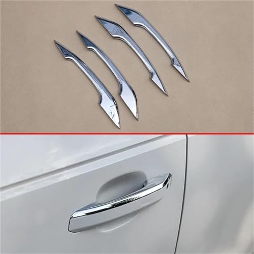 Poignée de porte extérieure chromée pour A5 et A4 B9 finition miroir premium - 7