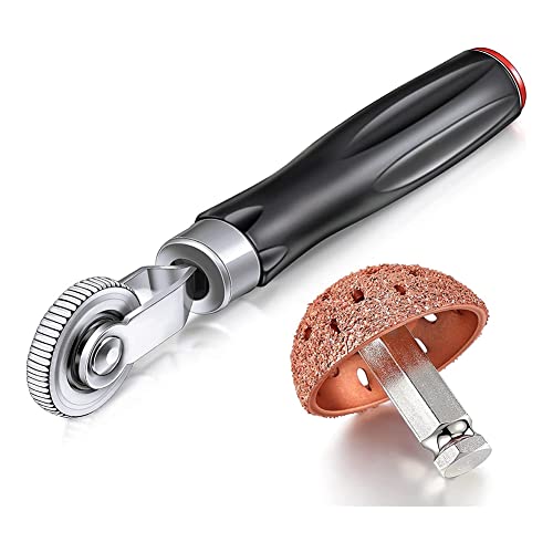 Hklshyd Kit de Herramientas de de ReparacióN de NeumáTicos Rodillo de de NeumáTicos con ReparacióN de Ruedas de NeumáTicos Rueda de Pulido con Cabeza Abrasiva (42 Mm)