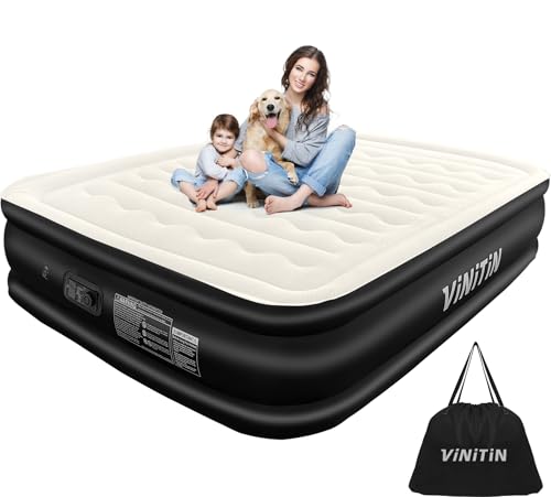 Vinitin Air Mattress Queen with Built in Pump, 18