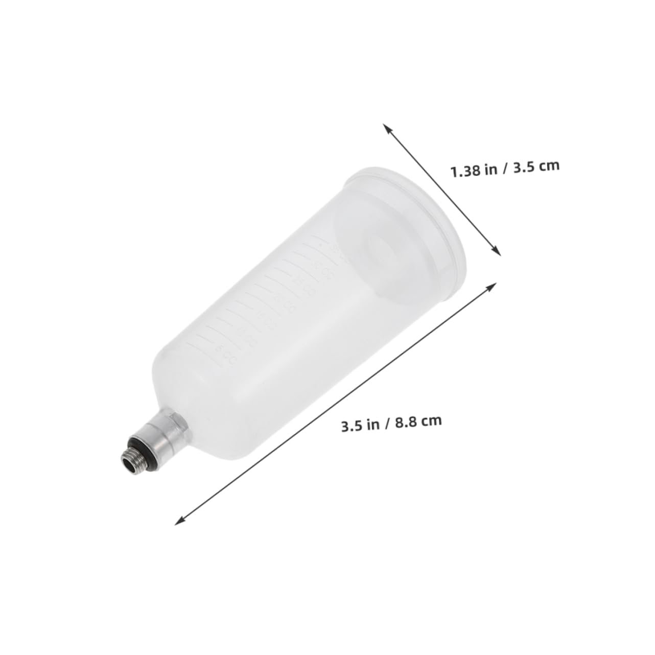 JOINPAYA Professional Airbrush Painting 4pcs Split-Type Replaceable Cups Precision Nozzle for Vibrant Artwork