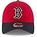 New Era MLB Core Classic 9TWENTY Alternate Team Logo Adjustable Hat Cap One Size Fits All - Boston Red Sox Red