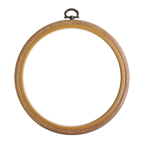 Cadre Marunaka en bois brun de diamètre 170mm pour ventilateur Jasmine JP3