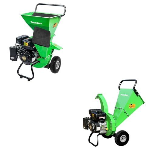 GardenBeaute Heavy Duty Gas Wood Chipper Shredder