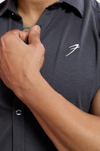 Image of FUAARK Mens Slim Fit Breathable, Lightweight & Stretchable Shirt for Casual wear